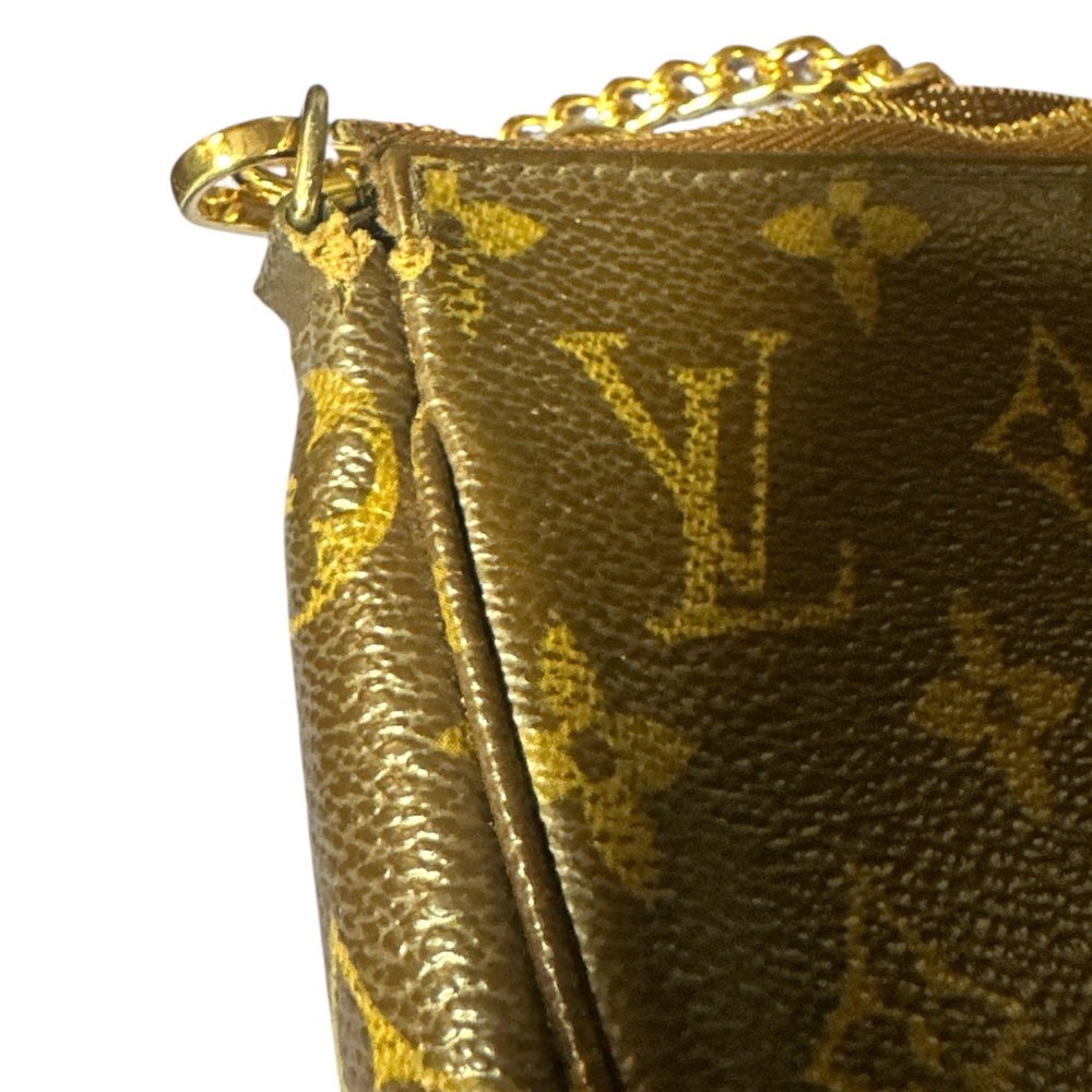 Louis Vuitton Brown Monogram Pouch Clutch Bag - Picture 6 of 15